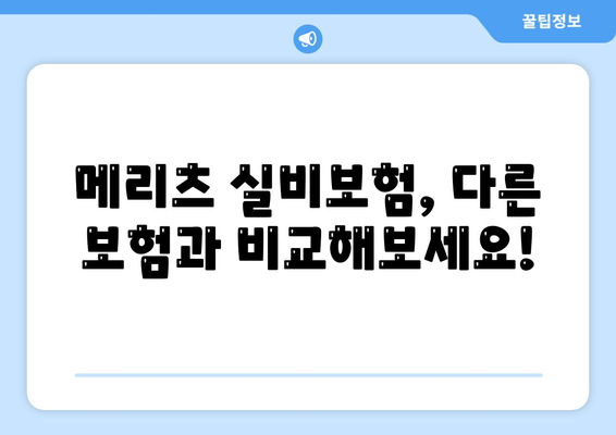 메리츠 실비보험