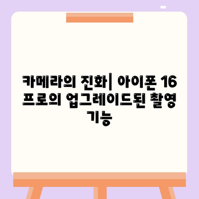 아이폰 16 프로 | 7가지 주요 변경 사항