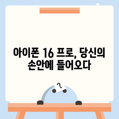 아이폰 16 프로 출시일 디자인 실물은 이렇다!