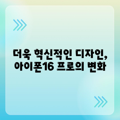 아이폰16 프로의 디자인 및 출시일, 실물 예상