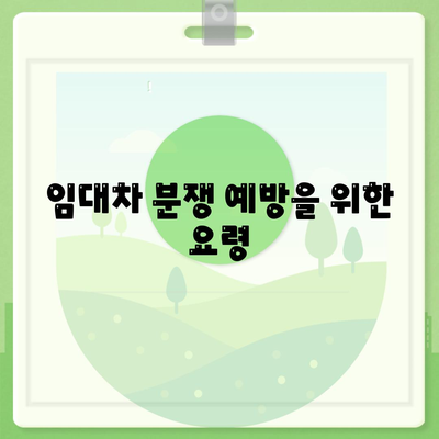 임차권 보호 | 이사 후 권리 보호 방법