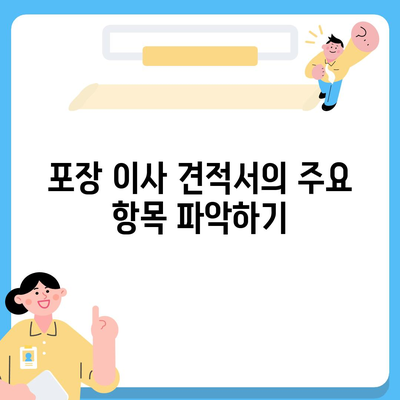 포장 이사 견적 비교 및 사다리차 업체 가격 정보