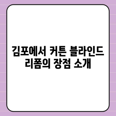 김포 커튼 블라인드 리폼 후 이사