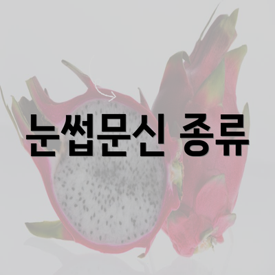 눈썹문신 종류