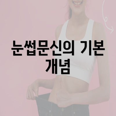 눈썹문신의 기본 개념