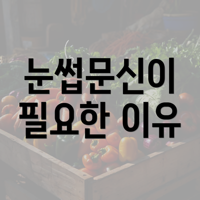 눈썹문신이 필요한 이유