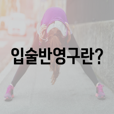 입술반영구란?